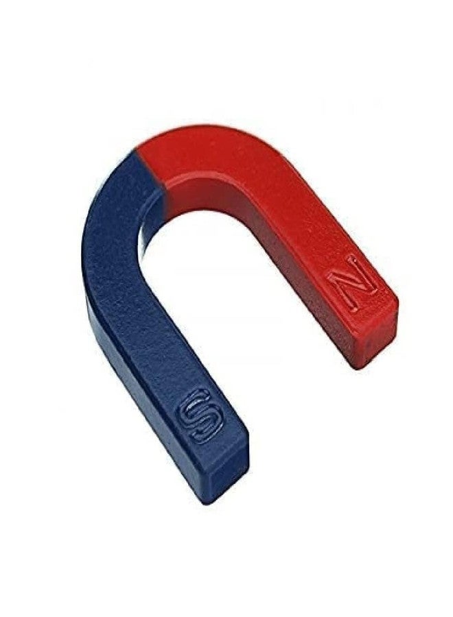 KRAFTMASTERS مجموعة KRAFTMASTERS® من 4 قطع من المغناطيسات القوية على شكل حدوة حصان على شكل حرف U، مثالية للمشاريع التعليمية المدرسية. - Image 2